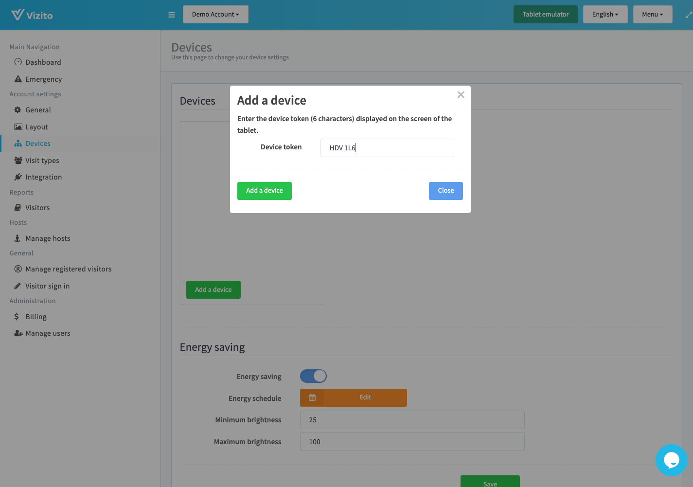 paste device token