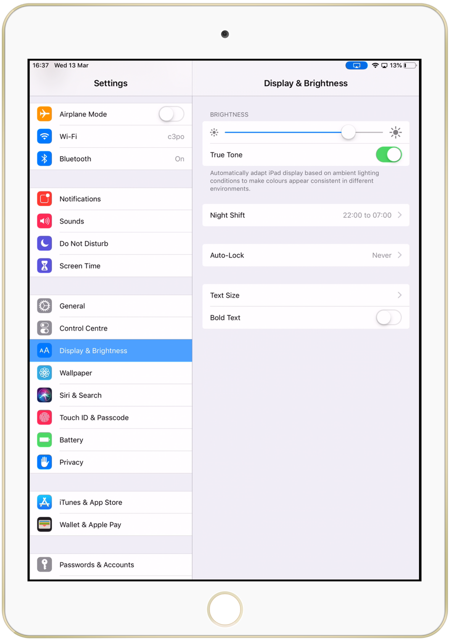 Vizito iOS geführter Zugriff
