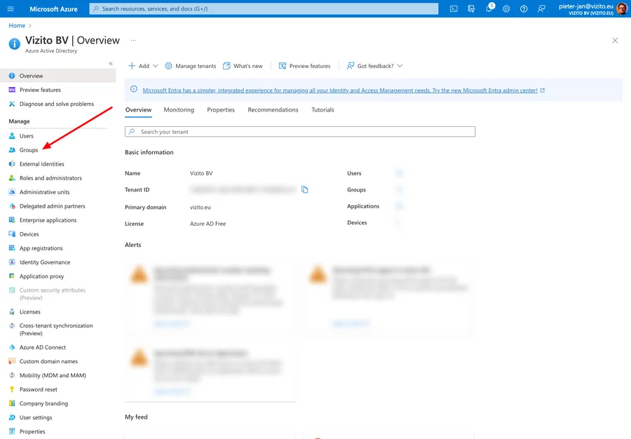 Azure-Gruppen