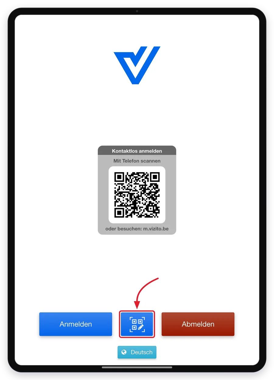 QR-Schaltfläche