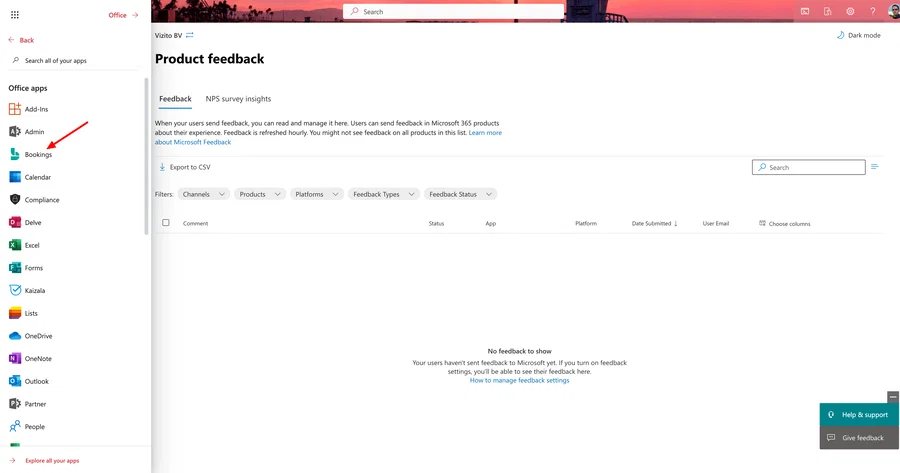 Microsoft Bookings 1