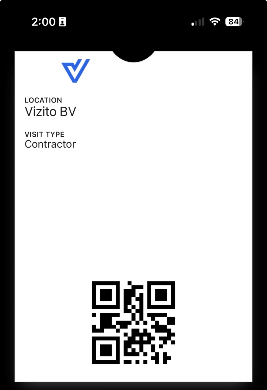 carte visiteur dans le portefeuille sur un téléphone