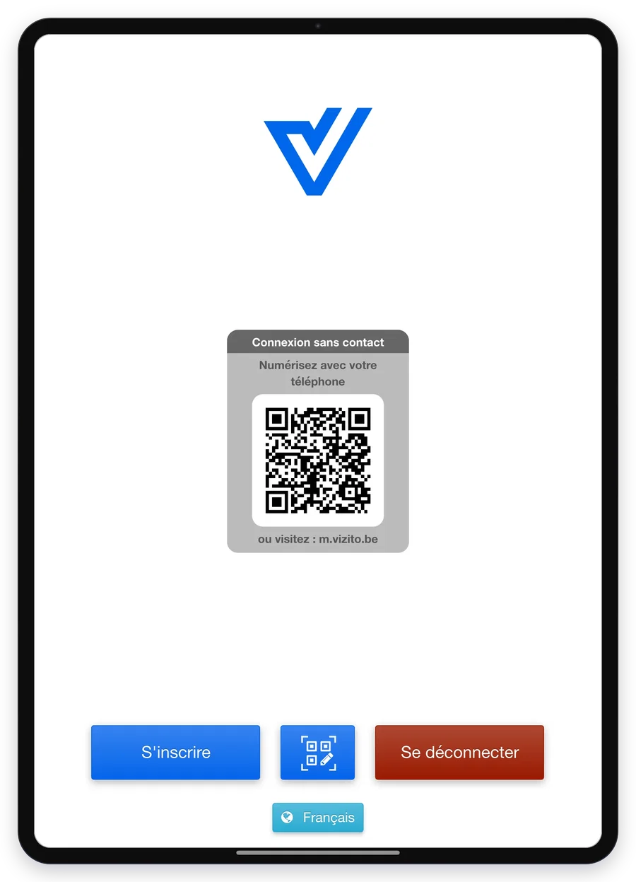 application vizito sur tablette