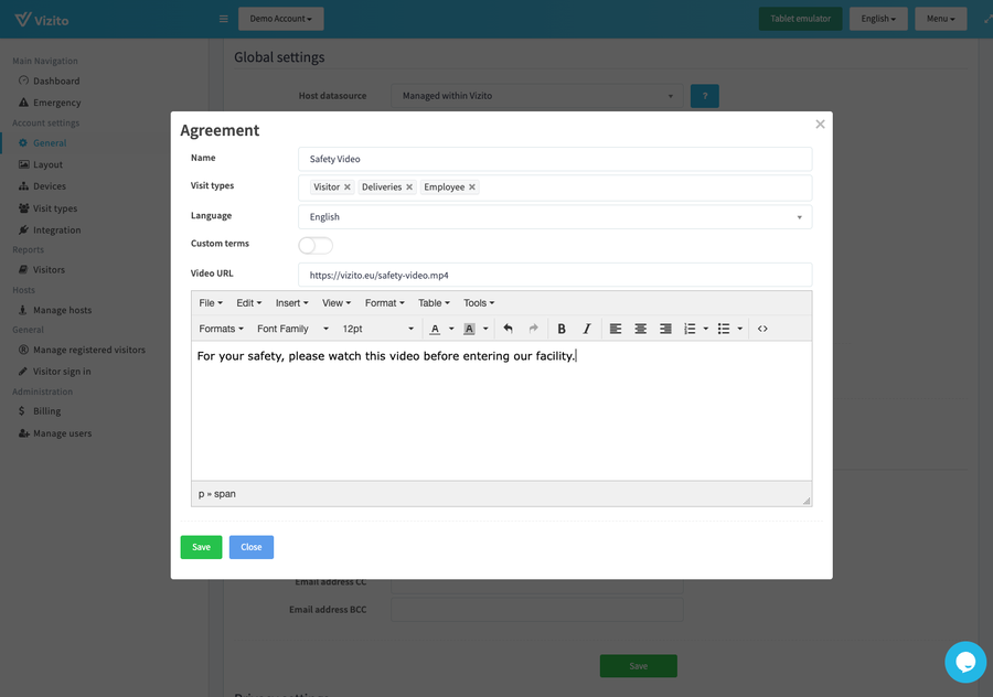 edit video agreement