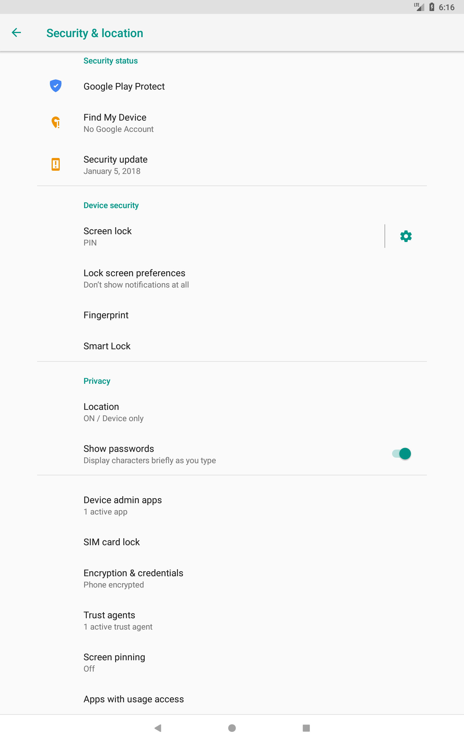 Vizito Android Kiosk Security location screen lock