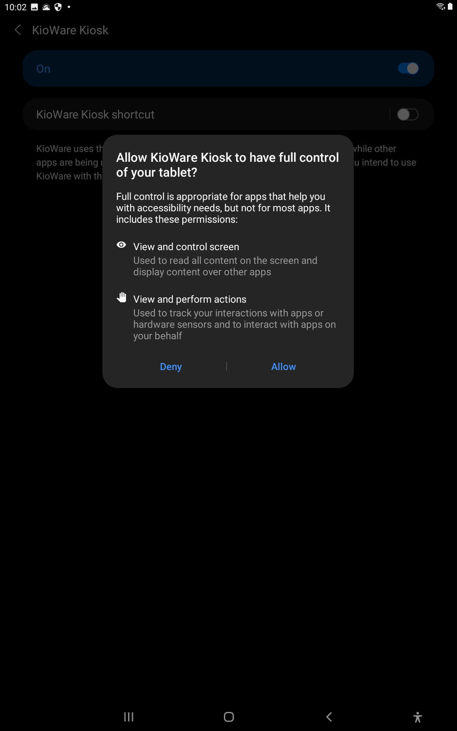 Kioware wizard full control 2