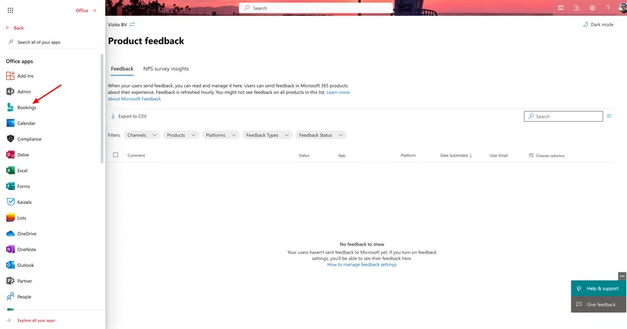 Microsoft Bookings 1