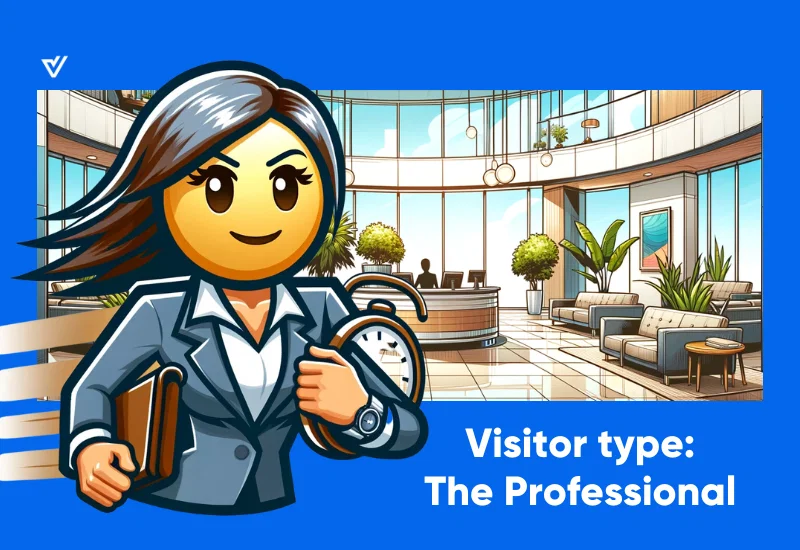 Cartoon Visitor Type The Professional
