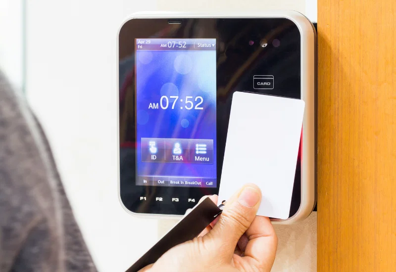 Control de acceso con tarjeta
