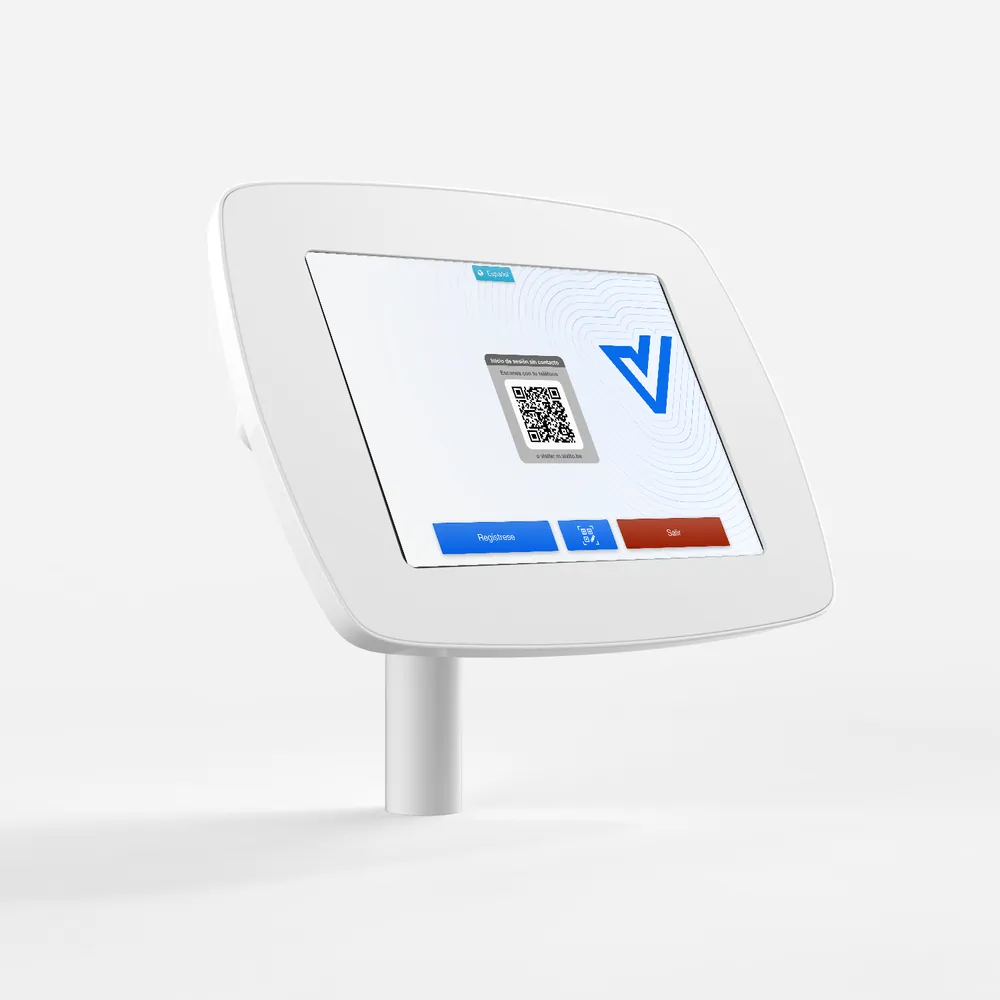 Bouncepad Static 60 - soporte de tablet con la pantalla de registro de Vizito